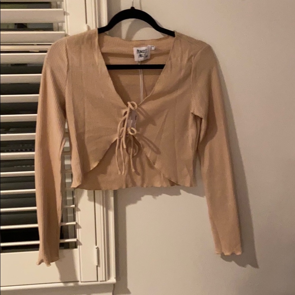 Never worn princess polly base crop top